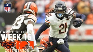 Chicago Bears vs. Cleveland Browns | 2023 Week 15 Game Highlights