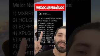 Quais são os melhores fundos imobiliários para investir. 10 maiores fundos imobiliários #fundos