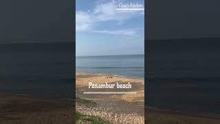 Panambur beach #manglore #bluewaterbeach #goldensunset #freshwater #pleasantnature #mustvisitplaces