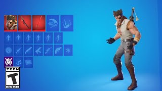 Wolverine Zero crew pack Skin showcase | Fortnite Battle Royale