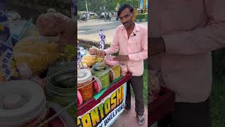 छोले वाली भेलपूरी देखो 😳😱 Indian Street Food | Abhishek kashyap