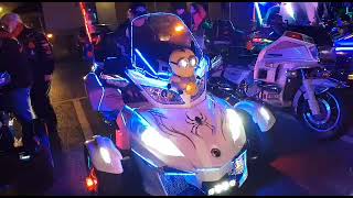 2019 we took our Honda Goldwing to the Scarborough light parade