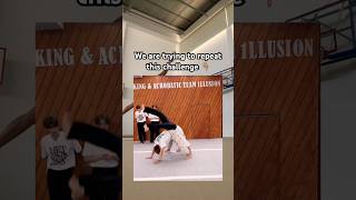 Gymnastics challenge / acrobatic challenge / Lera the gymnast #gymnast #challenge #shorts