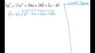 Ms. W. Polynomial Long Division Example 1