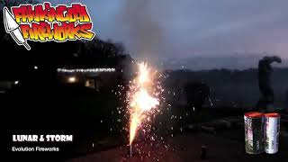 Evolution Fireworks - Lunar and Storm Fountains