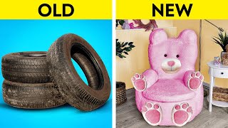 CREATIVE WAYS TO REUSE OLD TIRES ♻️✨ EPIC RECYCLING IDEAS