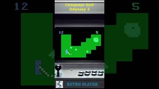 Computer Golf Quick Play For Odyssey 2 #retrogaming #odyssey2