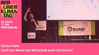 Läuft der Motor der Wirtschaft auch mit Strom? - Darius Stein