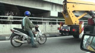 Taxi Ride in Kuala Lumpur City Malaysia