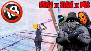 VEN1 x ZIAK x MENACE SANTANA 🔪🌍⭐ | Fortnite Highlights | Restor