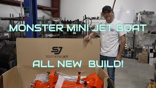 Monster mini jet boat build!