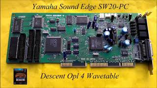 02 Descent Briefing on Yamaha Sound Edge SW 20 OPL4 Wavetable Midi Music