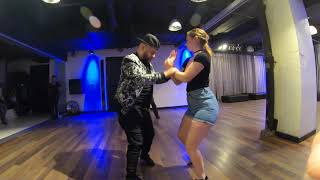 Juste Chano & Pamela (Bachata Demo (Music)) at the Rhythm & Harmony Social on June 1st 2019