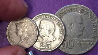 Philippines 50 Sentimos 1974 - Rare Value - Pilipinas - Marcelo Del Pilar Limampung Sentimos Coin