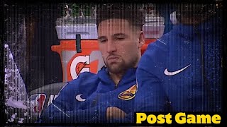 Should The Warriors Bench Klay Thompson? Warriors vs Spurs | Post Game