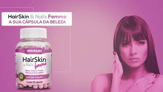 Kit 3 Frascos De HairSkin & Nails Femme 90 Cápsulas Maxinutri