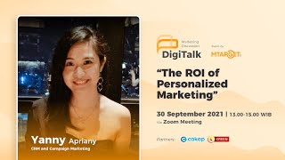 MTARGET DigiTalk Webinar Vol. 22"The ROI of Personalized Marketing" [PART 2/2]