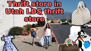 Thrift store Day in Utah.. Deseret Industries/ LDS store