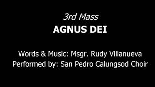 3rd Mass - Agnus Dei - R. Villanueva