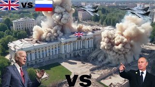 30 Seconds ago!! British Embassy in Kiev Ukraine bombarded by Russian Yak-130, Arma3