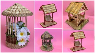 4 Jute Craft Ideas/ DIY Jute Crafts/ Jute Gazebo/ Jute Home Decor