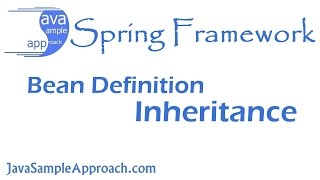 [Demo] Spring Bean Definition Inheritance | Spring Boot