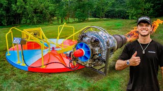 Putting a Jet Engine on a Merry Go Round