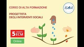 PRESENTAZIONE: CORSO ECM ONLINE IN PROGETTISTA DEGLI INTERVENTI SOCIALI