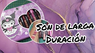 SWATCH LABIALES KUROMI // AIMEP3