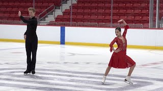 Shira Ichilov & Dmitriy Kravchenko (ISR) / Lake Placid ICE DANCE FD 2024