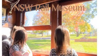 Steam train ride at NSW Rail Museum #sydney  #recommended #exploreaustralia #steamtrain #