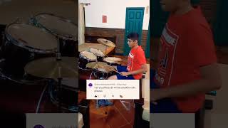 World's Smallest Violin | Drum Cover | The Passionate Musician | #musician  #drumcover #music #drums