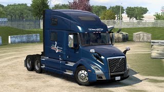 [ATS 1.47] 2018 Volvo VNL, from Kingman (AZ) to Redding (CA). Realistic Driving.