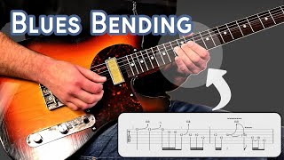 Blues Bending Licks 8 [Intermediate/Advanced] with BACKING TRACK