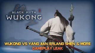 Black Myth: Wukong _ Wukong vs Yang Jian (Erlang Shen) fight _ Gameplay Leak