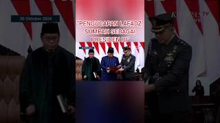 Sah sebagai presiden RI ke 8 #short #shortvideo #prabowo #gibran #beritaterkini #presiden2024