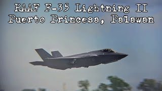 F-35A Lightning II TakeOff @ Puerto Princesa International Airport, Palawan.