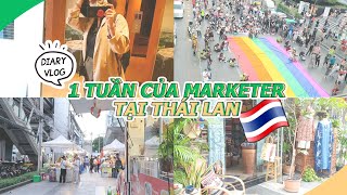 🇹🇭 Làm việc ở Nước Ngoài: ủng hộ LGBT ở Thái Lan, con đường Đại sứ quán, phố phường Bangkok 10h tối