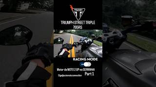 TRIUMPH STREET TRIPLE 765RS VIDEO COMPLETO NO CANAL! #moto #motocicleta  #triumphstreettriple765rs