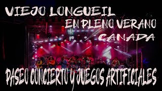 Una Noche de Verano en el Viejo Puerto de Longueuil: Música, Diversión y Fuegos Artificiales