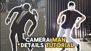 *DETAILS ( Cameraman - Speakerman ) Dance Tutorial