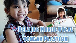 Belajar dari Rumah | Huruf Vocal | Bermain Plastisin | Sekolah Daring | TK Bhayangkari 19 Parepare