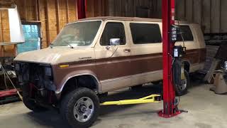 Cummins 4x4 Ford Econoline van project episode 5