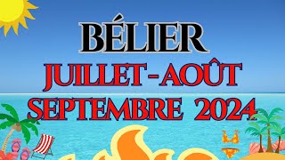 #BÉLIER ♈ JUILLET AOÛT SEPTEMBRE 2024 - UN CHANGEMENT DE VIE OPÈRE 🍀🍀