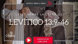 Levítico 13:9-46 🙍  [Leyes de la LEPRA] Lo que nos SEPARA de la comunión