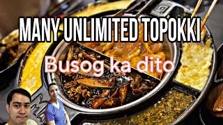 MANY UNLIMITED TOPOKKI | SULIT SARAP | ENJOYING LOW CARB! | P549/599