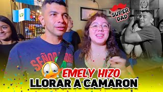 HERMOSO Y EMOTIVO MOMENTO DE PADRE E HIJA: Emely nos puso melancólicos con lo que le dijo a CAMARÓN.