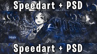 How to make an anime Banner Header Speedart