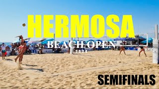 (1) HUGHES/Cheng vs (4) SIMO/Van Winkle | Hermosa Beach Open Women's Semifinals| FULL-MATCH 2024