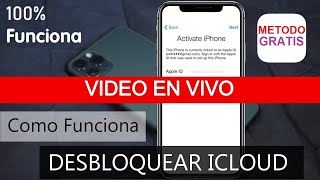 Desbloquear iCloud en iPhone 11, Pro por método de Consola  EN VIVO SIN CORTOS DE VIDEO Octubre 2024